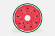 spoke cover 20'' Art 11 Watermelon
